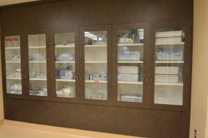 Instrument storage cabinets