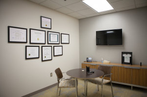 Patient counseling room