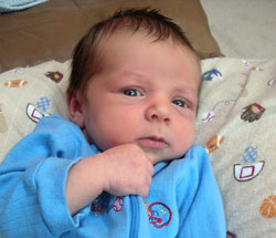 Cody Lee was born on April 19th, 2010. We appreciate Dr. Berger very much for his part in making this possible.