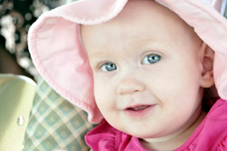 Our little Berger Miracle - Nevaeh Grace is one year old.