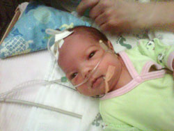 New baby, Brooklynn Elizabeth, a testimonial to prove pregnancy does happen after tubal ligation.