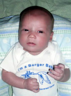 Dr. Berger’s tubal reversal expertise made it possible for us to have our son, Dante.
