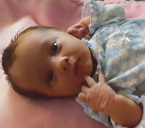 A tubal reversal baby from Greenville North Carolina