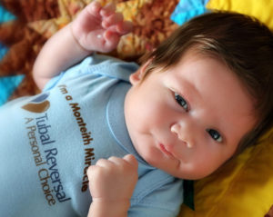 Texas tubal ligation reversal infant Elias