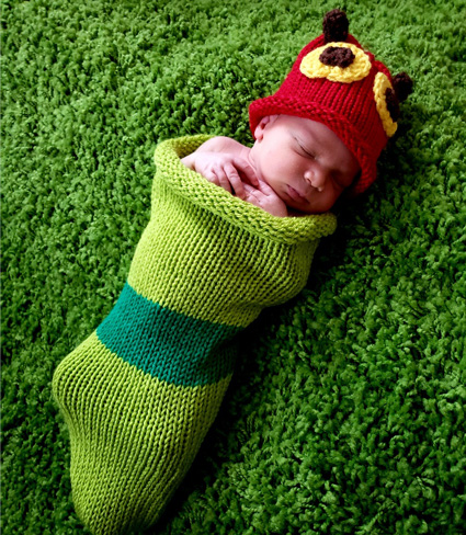 Baby in Sock