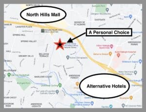 hotels-near-a-personal-choice-tubal-reversal-center-raleigh-north-Carolina