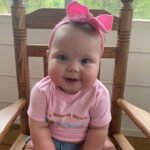 atlanta-essure-reversal-baby-after-turning-eight-months-old-in-her-monteith-miralcle-t-shirt
