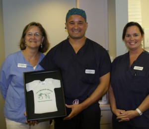 Dr. Monteith with Tubal Reversal Nurses at A Personal Choice.