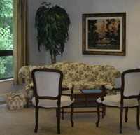 Tubal reversal reception room.