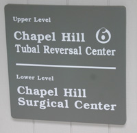 tubal-reversal-center-sign