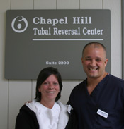 Patricia-stands-with-Dr.-Monteith-her-tubal-reversal-surgeon