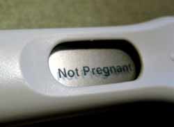 Pregnant with a negative test
